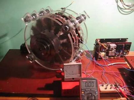 Магнитный двигатель 2 Неодимовые магниты Приближение к Бедини