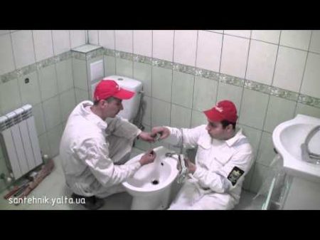 Установка биде подробный видео урок