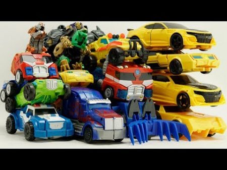 Bumblebee Grimlock Optimus Prime Transformers combiner force Rescue Bots Robot truck car toys