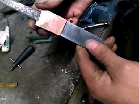 Изготовление больстера для карачаевского ножа