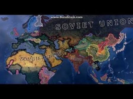 Что произойдёт если начнётся зомбиапокалипсис Hearts Of Iron 4 ЗОМБИ МОД 1939 1949