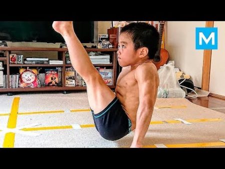 SUPER KID or Baby Bruce Lee Ryusei Imai Muscle Madness