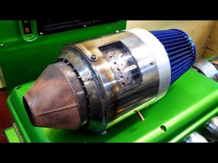 Турбо Электрореактивный двигатель Еlectric JET engine