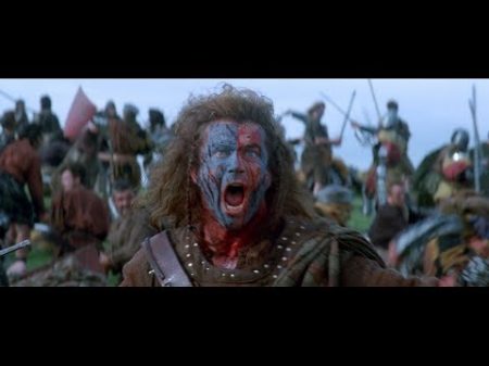 Битва Шотландцы одерживают победу Посвящение Уильяма Уоллеса в рыцари HD