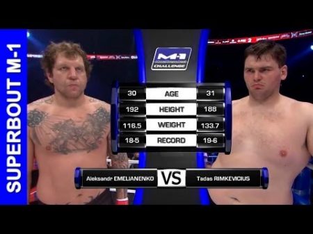 Александр Емельяненко vs Тадас Римкявичюс Emelianenko vs Rimkevicius FULL