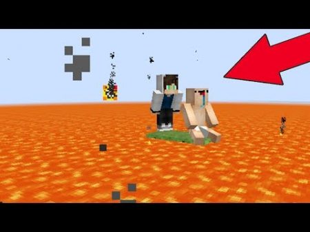 КАК ВЫЖИТЬ НУБУ НА 1 БЛОКЕ В МИРЕ ЛАВЫ В МАЙНКРАФТ КАК ВЫЖИТЬ В MINECRAFT ТРОЛЛИНГ ЗАЩИТА МУЛЬТИК