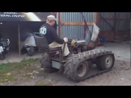 Гусеничный трактор сделай сам 5