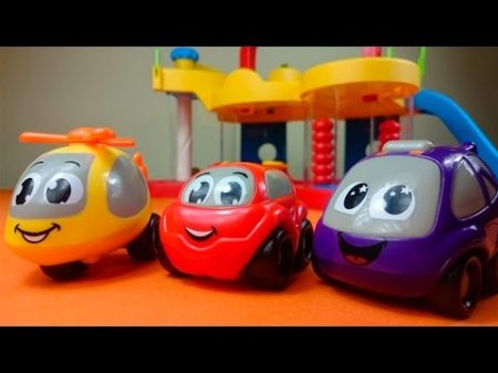 Видео для детей Фабрика игрушек и новые машинки
