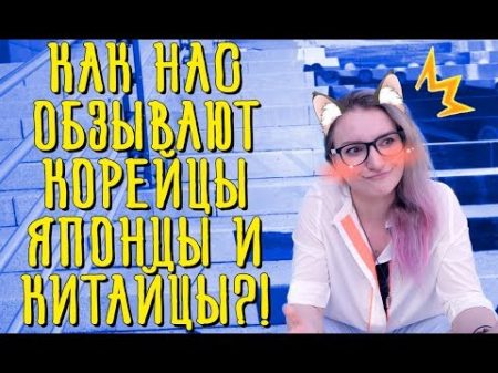 КАК НАС ОБЗЫВАЮТ КОРЕИ ЦЫ ЯПОНЦЫ И КИТАИ ЦЫ !
