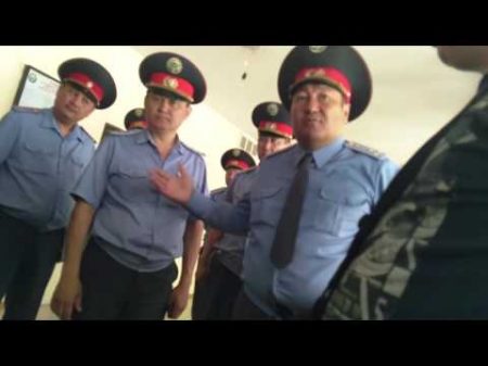 ПМ ГАИ Бишкек Майора поставили на место