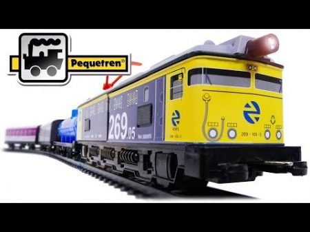 Pequetren Ref 900 Doble Tren Passenger and Freight Train