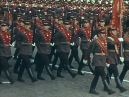 Soviet Army Victory Day Parade 1965 Color Highlights