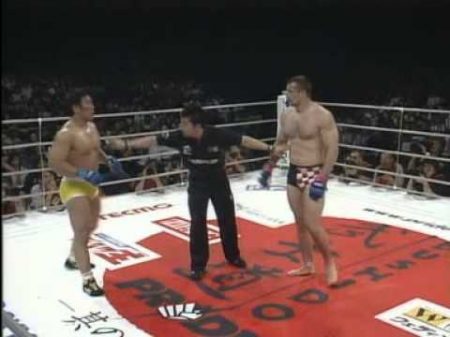 14 Hiromitsu Kanehara vs Mirko Cro Cop Filipovic PRIDE Bushido 3 23 05 2004