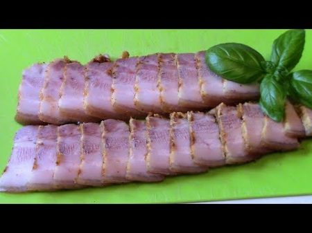Грудинка сало пятиминутка вкусно за уши не оттащишь ! Грудинка рецепт