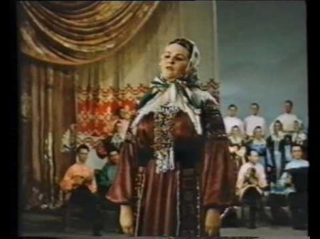 Russian folk song dance ВОРОНЕЖСКИЙ ХОР Мордасова 1953