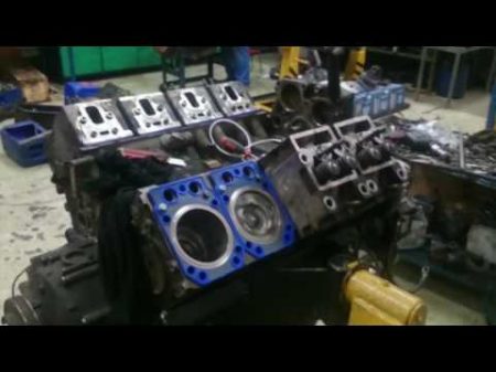 Камаз 740 62 Установка ГБЦ Регулировка клапанов