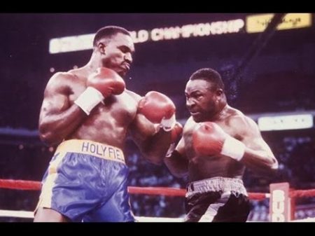 Evander Holyfield Bert Cooper Бокс Эвандер Холифилд Берт Купер