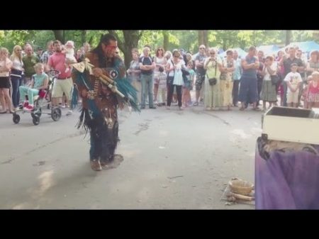 Видео выступления индейцев в Таллине Снял Sergey Vitalich
