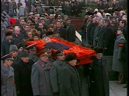 HD Soviet Leader Leonid Brezhnev Funeral Похороны Брежнева