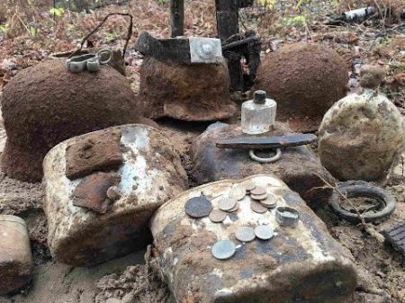 КОП по ВОЙНЕ Схрон солдат вермахта Searching relics of WW2 Wehrmacht Soldiers Фильм 15