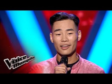 Usuhbayar B Angel Blind Audition The Voice of Mongolia 2018