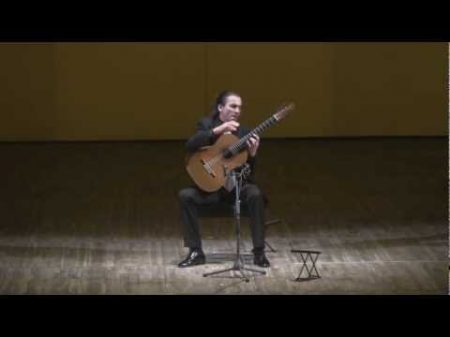 Artyom Dervoed at Guitar Virtuosos 2013 festival Mazurka Appassionata by Barrios