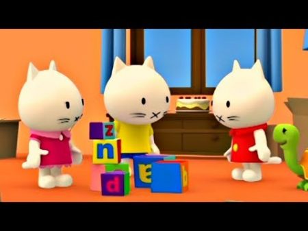 Мультики для малышей Котёнок Мусти все серии подряд развивающие мультики для детей