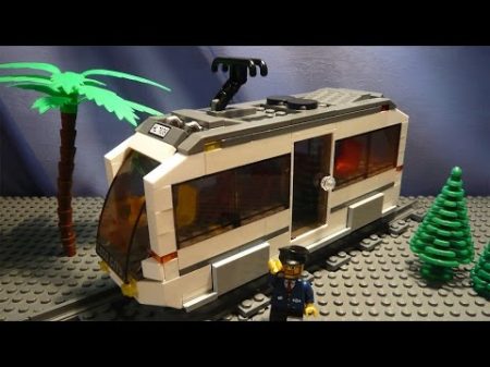 LEGO САМОДЕЛКА 16 Трамвай Tram