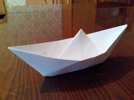 Как сделать кораблик оригами origami boat