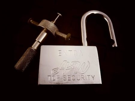 Как открыть дисковый замок Top Security Extra Отмычка для дискового замка