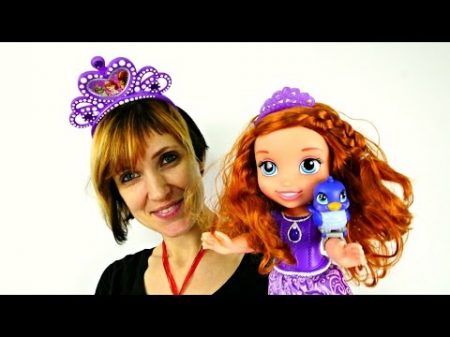Видео для детей Принцесса София и игры с Литл Пони