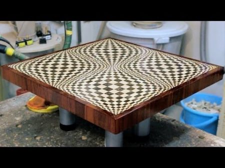 Making a Butterfly 3D end grain cutting board