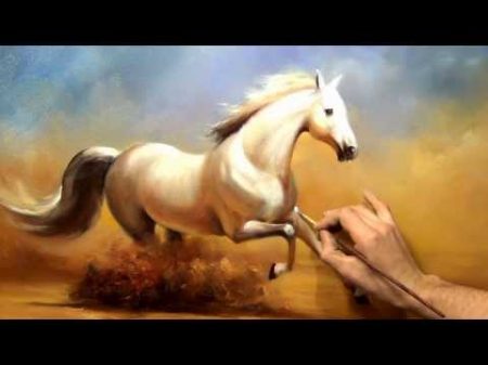 Южаков урок 19 Пишем Коня живопись маслом