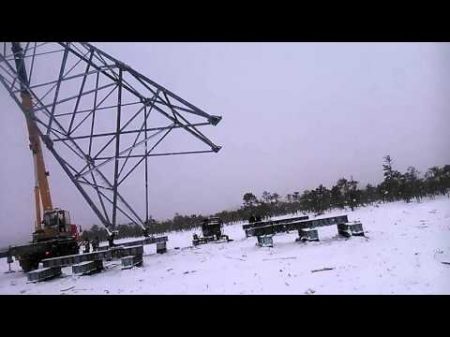 Подъем опоры у 110 2 5 кран 25 тн супер класс