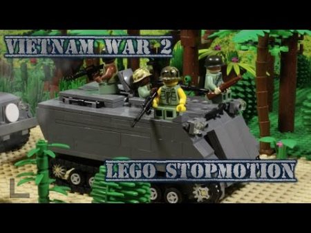 LEGO Vietnam war part 2! Лего мультфильм Вьетнамская война 2 часть