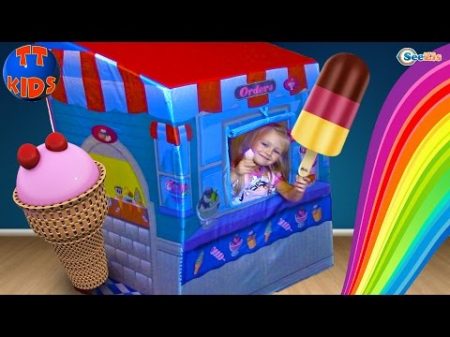 МАГАЗИН МОРОЖЕНОГО Огромное Мороженое для Ярославы и Беби Бон Ice Cream Shop Unboxing for children