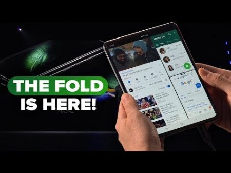 Galaxy Fold Watch Samsung unveil the foldable phone