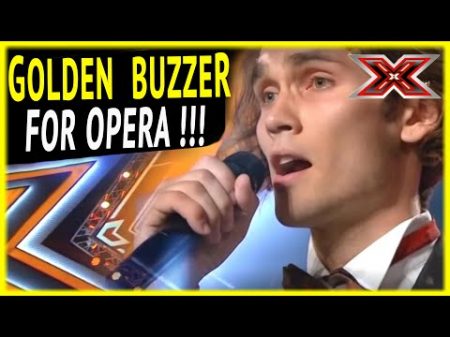 ALEXANDER sings OPERA on X FACTOR and gets GOLDEN BUZZER!