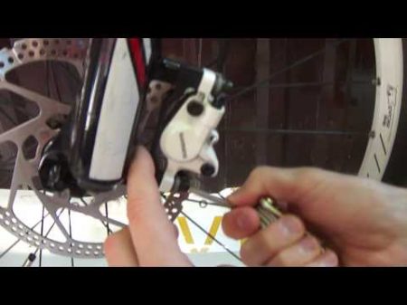 Настройки гидравлического дискового тормоза Shimano BR M446 видео от Веломоды