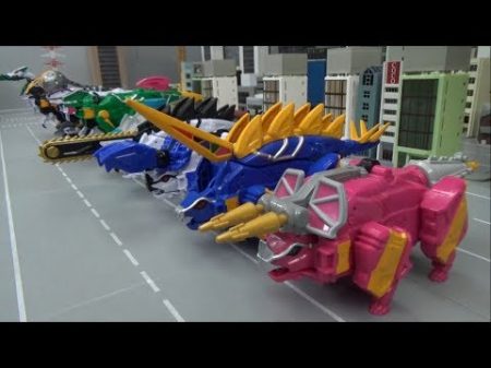 Power Rangers Dino Charge 10 Dinosaur Robot Transformation Toys 파워레인저 다이노포스 10대 공룡 로봇 변신 장난감