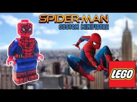 !HOW TO MAKE! Spider Man Lego Custom Minifigure Homecoming
