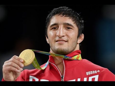 Торжественное чествование победителя Олимпийских игр Абдулрашида Садулаева