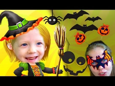 Игровой мультик про Хэллоуин одеваем наряды готовимся Хэллоуину halloween costume party kids games