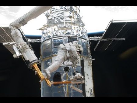 Ремонт телескопа Хаббл опасная миссия шаттла Атлантис Discovery HD Космос Вселенная 16 01 2017