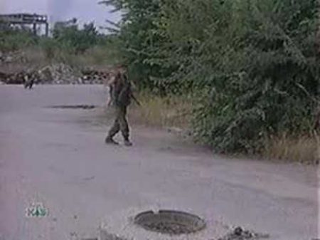 Russian Spetsnaz Sniper In Grozny элитный снайпер