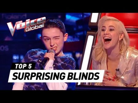 SURPRISING Blind Auditions in The Voice Kids Part 4