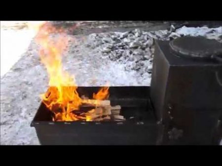 Мангал продуманный коммерческий