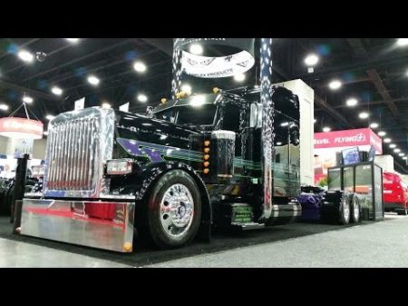 Выставка в Штате Кентукки Все для фур грузовиков Часть 1 Mid America Truck Show