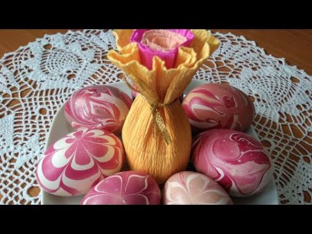 Необычные пасхальные яйца Как красиво покрасить скорлупу лаком для ногтей