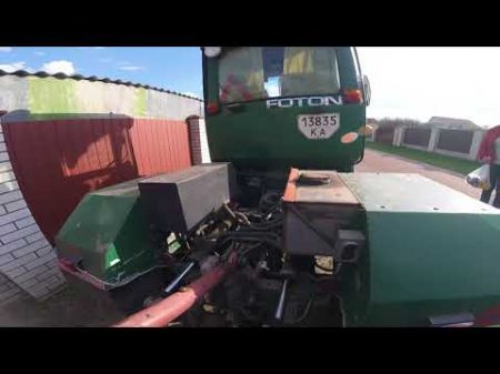 Обзор Трактор самодельный переломка Homemade mini tractor